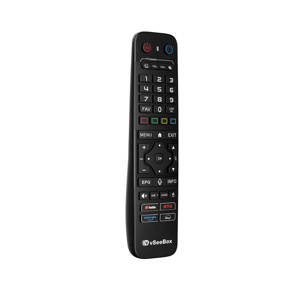 vSeeBox V6 Max Backlit Voice Remote