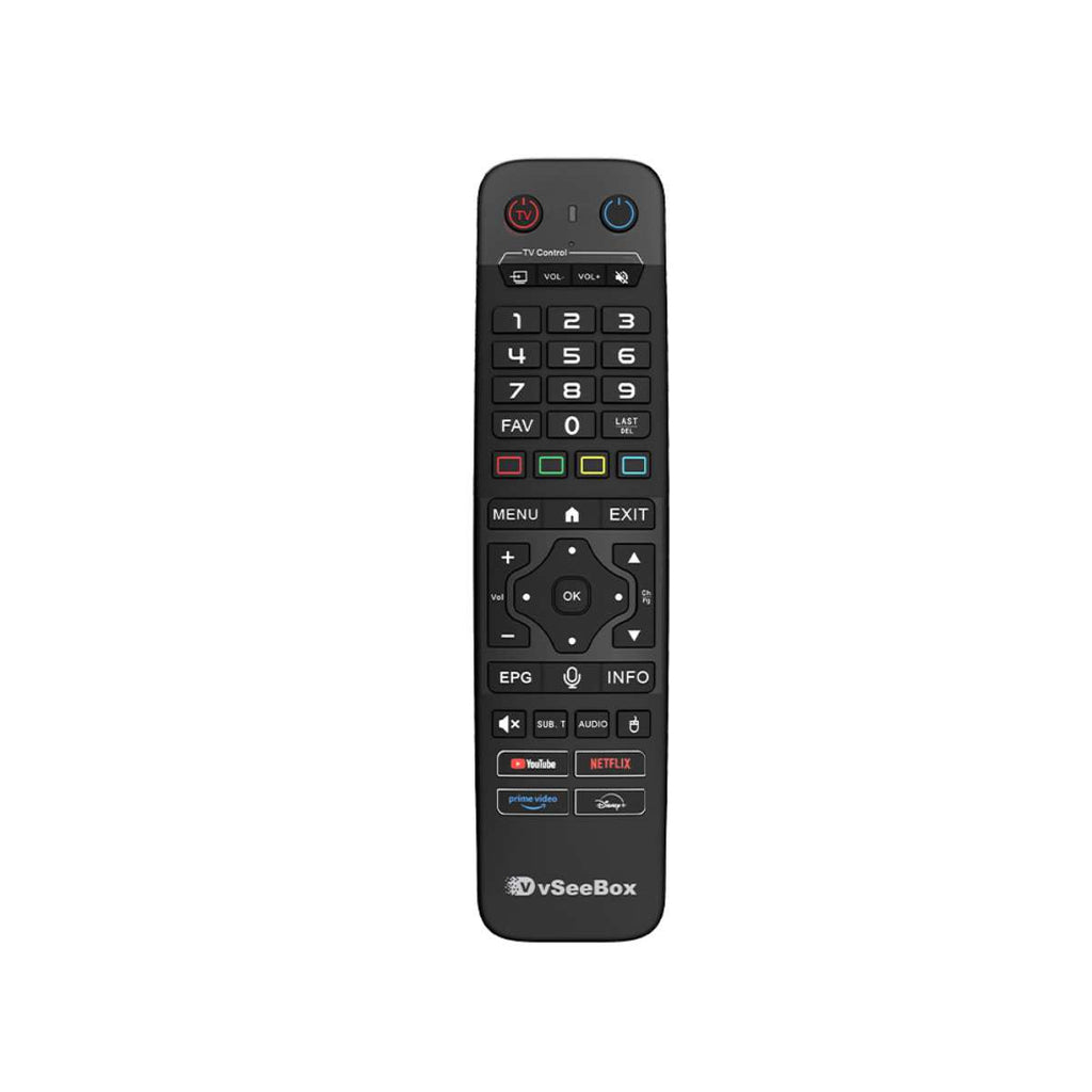 vSeeBox V6 Max Backlit Voice Remote