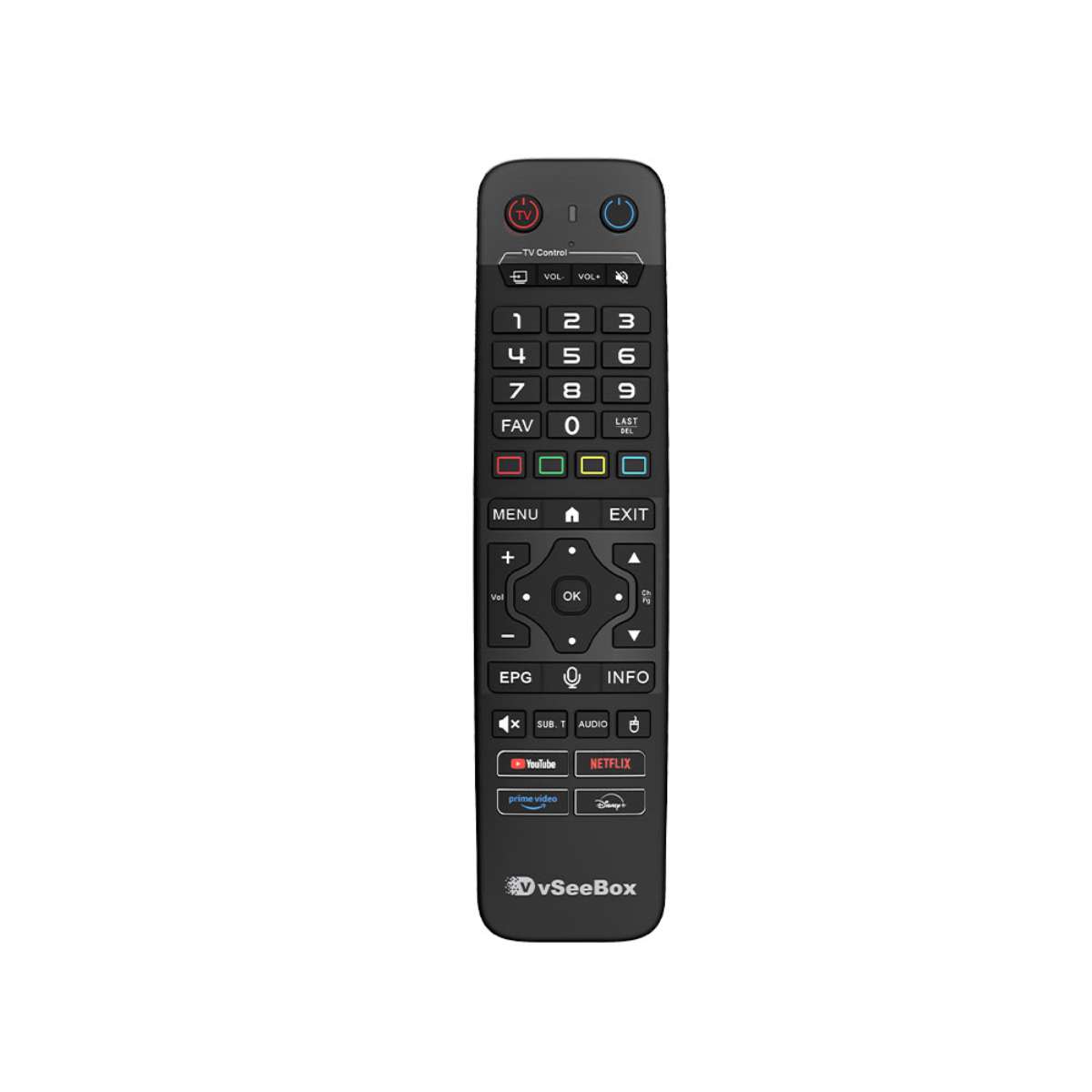 vSeeBox V6 Max Backlit Voice Remote